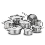 Korkmaz Alfa Grande 14 Pcs Stainless Steel Cookware Set