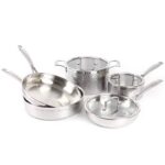 HAMMERED STAINLESS STEEL COOKWARE WITH STAY COOL HANDLE PREMIUM INDUCTION - Image 2