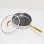 HAMMERED STAINLESS STEEL COOKWARE WITH STAY COOL HANDLE PREMIUM INDUCTION - Image 2
