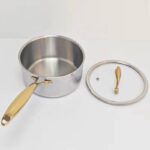HAMMERED STAINLESS STEEL COOKWARE WITH STAY COOL HANDLE PREMIUM INDUCTION - Image 5