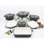 7PCS ENAMEL CAST IRON COOKWARE SET - Image 11