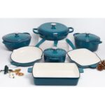 7PCS ENAMEL CAST IRON COOKWARE SET - Image 13