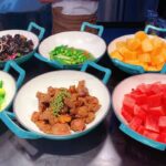 36CM ENAMEL CAST IRON WOK PAN - Image 3