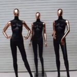 Full Body Black Champagne Mannequin