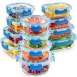 12-piece high borosilicate glass storage container set - Image 3