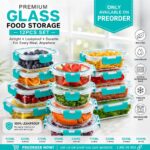 12-piece high borosilicate glass storage container set - Image 15