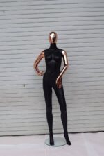Full Body Black Champagne Mannequin - Image 3