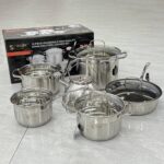 ZEPTER 12PCS SET COOKWARE - STAINLESS STEEL - Image 8