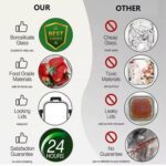 12-piece high borosilicate glass storage container set - Image 6