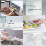 12-piece high borosilicate glass storage container set - Image 8