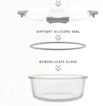 12-piece high borosilicate glass storage container set - Image 9