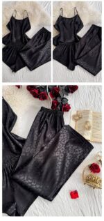 Luxury Ice Silk Women’s Pajamas - Image 10