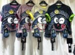Luxury Trendy T-shirt Top - Image 2