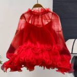 Trendy  Layered Loose Top - Image 2
