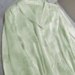Snow Silk Long Sleeve Pajamas - Image 3