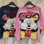 Luxury Trendy T-shirt Top - Image 2