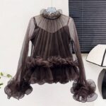 Trendy  Layered Loose Top - Image 3