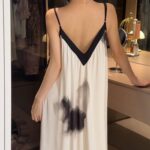 Beautiful Nightgown With Chest Pads - Image 3