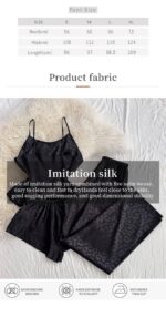 Luxury Ice Silk Women’s Pajamas - Image 8