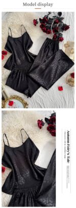 Luxury Ice Silk Women’s Pajamas - Image 9