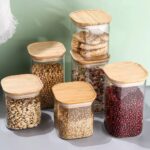 Glass Sealed Jar Food Storage 5Pieces - Image 4