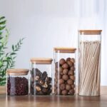 Glass Sealed Jar Food Storage 5Pieces - Image 2