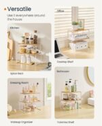 5-Tier Multi-Purpose Shelf Organizer – Space-Saving Storage Rack - Image 10