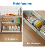 Expandable Kitchen Pot & Lid Organizer – Adjustable Steel Storage Rack - Image 3