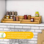 3-Tier Expandable Bamboo Spice Rack – Smart Kitchen Storage Organizer - Image 14