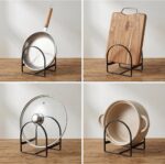 Kitchen Plate Holder Organizer – Cabinet Space Saver Dinner Dish Storage Rack - Image 5
