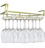 Adjustable Under-Cabinet Stemware Holder – Space-Saving Wine Glass Rack - Image 2