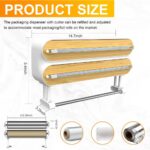 3-in-1 Kitchen Wrap Dispenser with Cutters – Smart & Space-Saving Kitchen Organizer - Image 3