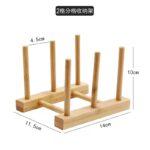 Premium Bamboo Plate Rack | Available in 2, 4, 6 & 8 Grids - Image 4