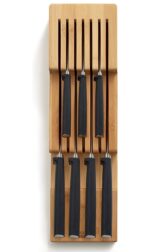DrawerStore Compact Bamboo Knife Organizer – Holds Up to 9 Knives - Image 5