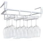 Adjustable Under-Cabinet Stemware Holder – Space-Saving Wine Glass Rack - Image 3
