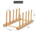 Premium Bamboo Plate Rack | Available in 2, 4, 6 & 8 Grids - Image 5
