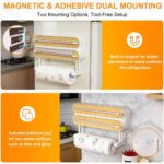 3-in-1 Kitchen Wrap Dispenser with Cutters – Smart & Space-Saving Kitchen Organizer - Image 4