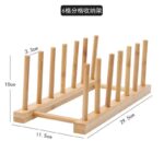 Premium Bamboo Plate Rack | Available in 2, 4, 6 & 8 Grids - Image 7