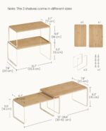 5-Tier Multi-Purpose Shelf Organizer – Space-Saving Storage Rack - Image 13