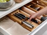 DrawerStore Compact Bamboo Knife Organizer – Holds Up to 9 Knives - Image 4