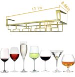 Adjustable Under-Cabinet Stemware Holder – Space-Saving Wine Glass Rack - Image 10