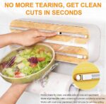 3-in-1 Kitchen Wrap Dispenser with Cutters – Smart & Space-Saving Kitchen Organizer - Image 8