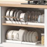 Expandable Kitchen Pot & Lid Organizer – Adjustable Steel Storage Rack - Image 11