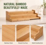 3-Tier Expandable Bamboo Spice Rack – Smart Kitchen Storage Organizer - Image 11