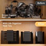 Food Container Lid Organizer Rack – Keep Your Kitchen Neat & Organized - Image 9