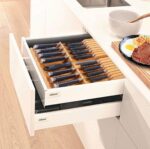 Large Bamboo In-Drawer Knife Block Organizer – Holds Up to 16 Knives + Sharpening Steel - Image 6