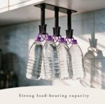 2-Pack Under Cabinet Wine Glass Holder – No-Drill Space-Saving Storage - Image 6