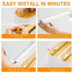 4-in-1 Plastic Wrap Dispenser & Kitchen Organizer with Cutter - Image 3
