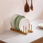 Premium Bamboo Plate Rack | Available in 2, 4, 6 & 8 Grids - Image 15