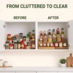 3-Tier Expandable Bamboo Spice Rack – Smart Kitchen Storage Organizer - Image 9